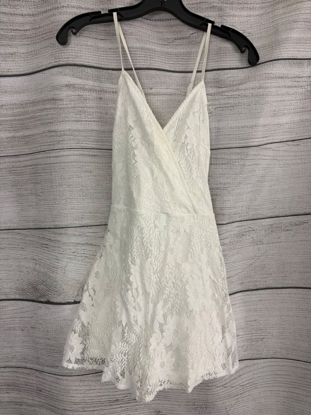Eilly Bazar White Lace Romper Size XS
